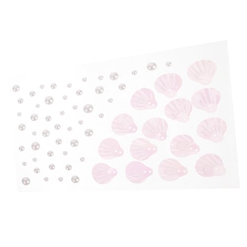 FOMIYES Selbstklebende Gesichtsschmuck Aufkleber Strasssteine Für Festival Make Up Party Nail Art Und Handy Dekoration von FOMIYES
