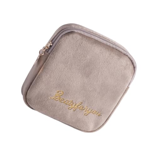 FOMIYES Servietten-Aufbewahrungstasche Mit Reißverschluss Recycelt Tragbare Tasche Für Frauen Und Mädchen Reisen Im Freien Große Kapazität von FOMIYES