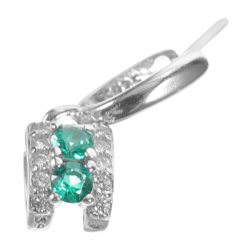 FOMIYES Silber Clip Verschluss Schmuckverschluss für Halsketten Armbänder Großer Silberner Kettenverschluss Langlebiger Schmuckclip für Anhängerschlaufen für Schmuckherstellung und Design von FOMIYES