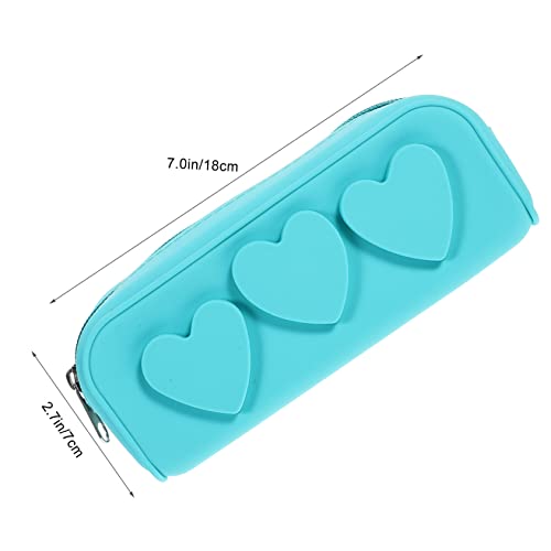 FOMIYES Silikon Kosmetiktasche mit Reißverschluss Tragbarer Reise Make Up Pinselhalter Langlebige Make Up Aufbewahrungstasche Schützende Kompakte Beauty Organizer für Unterwegs FOMIYES Silikon Kosmetiktasche mit Reißverschluss Tragbarer Reise Make Up Pinselhalter Langlebige Make Up Aufbewahrungstasche Schützende Kompakte Beauty Organizer für Unterwegs von FOMIYES