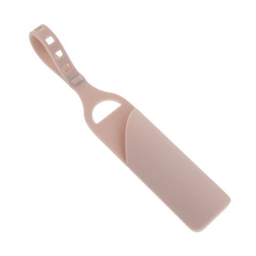 FOMIYES Silikon Lippenstift Tasche Schlüsselanhänger Tragbare Outdoor Lipgloss Organizer Damen Kosmetiktasche Kratzfest und Robust von FOMIYES