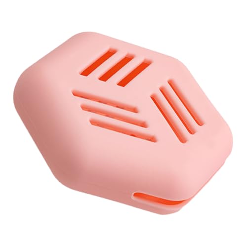 FOMIYES Silikon Make Up Schwamm Aufbewahrungsbox Staubdicht Atmungsaktiv Tragbar für Reise Puderquaste Organizer Schützt Beauty Puff für Kissen Foundation Schwämme von FOMIYES
