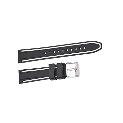 FOMIYES Silikon-uhrenarmband Ersatzarmband Für Uhr Einfaches Armband Aus Silikon Kompatibel Mit Smartwatches Individuell Verstellbar von FOMIYES