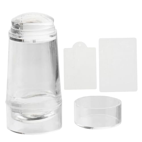 FOMIYES Silikonstempel Für Nagelkunst Doppelkopf-nailart-stempel Transparenter Nagelstempel Klarer Nailart-stempel Nagelstempelwerkzeug Passend Für Designs Und Nägel FOMIYES Silikonstempel Für Nagelkunst Doppelkopf-nailart-stempel Transparenter Nagelstempel Klarer Nailart-stempel Nagelstempelwerkzeug Passend Für Designs Und Nägel von FOMIYES