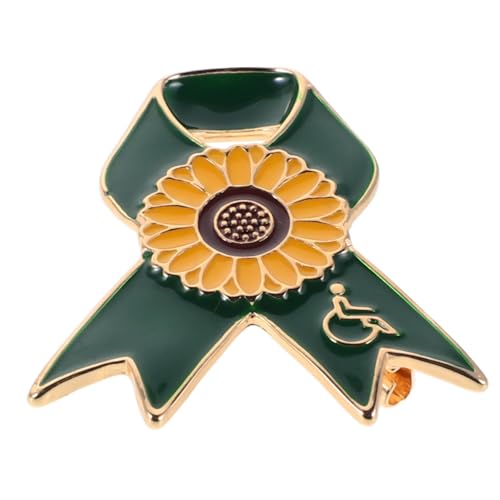 FOMIYES Sonnenblumen-anstecker Sonnenblumen-broschennadel Blumen-anstecker Bandnadeln Modenadeln Schmucknadel Broschennadel Für Kleidung Dekorative Anstecknadel Für Frauen von FOMIYES