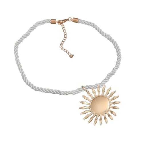 FOMIYES Sonnenkette Damen Alloy Sonnenanhänger Leichtes mit Modischem Einzigartigem Design Hautfreundlich und Komfortabel für Alltag und Besondere Anlässe von FOMIYES