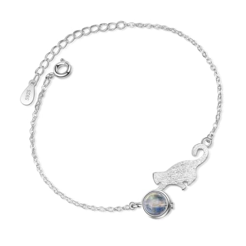 FOMIYES Stabiles Mädchen Armband aus Metall mit Koreanischem Design und Rosa Erdbeerquarz Schmuck Geschenk für Tochter Freundin Einzigartiges Vielseitiges Modeschmuckstück von FOMIYES