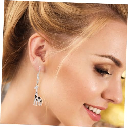 FOMIYES Statement Giraffe Ohrringe Dangle Tier Schmuck Leichte Damen Ohrhänger Für Alltag Feierlichkeiten Für Freundin Teenager Frau von FOMIYES