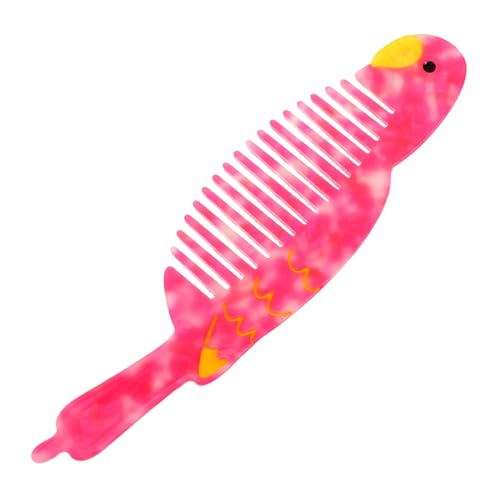 FOMIYES Papageien-haarstylingkamm Antistatischer Entwirrungskamm Für Lockiges Glatte Und Gewellte Haare Kleiner Tragbarer Reise-haarkamm Für Junge Mädchen Und Erwachsene von FOMIYES
