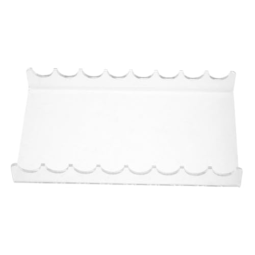 FOMIYES Transparenter Acryl-stiftständer Zum Aufbewahren Von Stiften Und Pinseln Für Büro Und Kunsthandwerksausstellungen Mit Verstellbaren Schlitzen Für Einfache Montage Und von FOMIYES