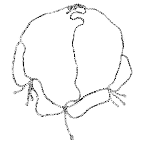 FOMIYES Stilvolle Kette Und Stirnkette Für Damen Braut-kopfschmuck Haar-accessoire Künstlerisches Und Elegantes Design von FOMIYES