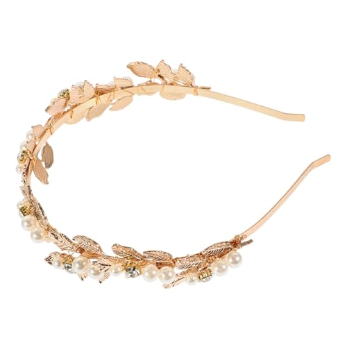 FOMIYES Stirnband Für Frauen Blattdesign Hochzeitskopfschmuck Brautschmuck Festival Haar Accessoires Blumenmädchen Stirnbänder von FOMIYES