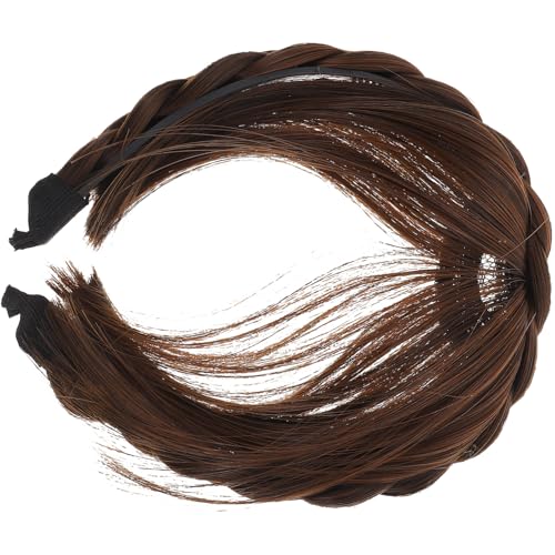 FOMIYES Spitzen-stirnband Haarverlängerungen Für Frauen Synthetische Perücken Vorne Fransen Modisches Stirnband Für Den Alltag Party Halloween von FOMIYES