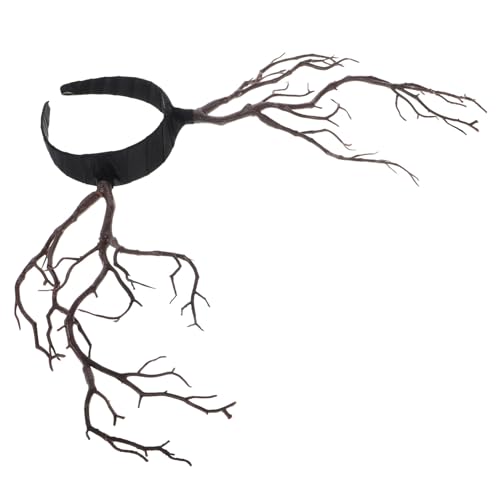 FOMIYES Stirnband weihnachtsdeko weihnachts kopfschmuck Party-Kopfbedeckung Festival Haare schmücken halloween deko weibliches Haaraccessoire weihnachtsparty versorgung Umweltkleber Brown von FOMIYES