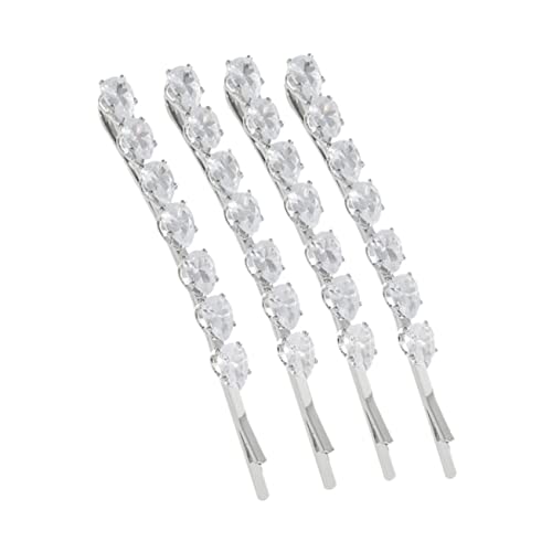 FOMIYES Elegante Damen-haarnadel Haarspange Mit Strasssteinen Und Schlichtem Design Für Den Täglichen Gebrauch von FOMIYES