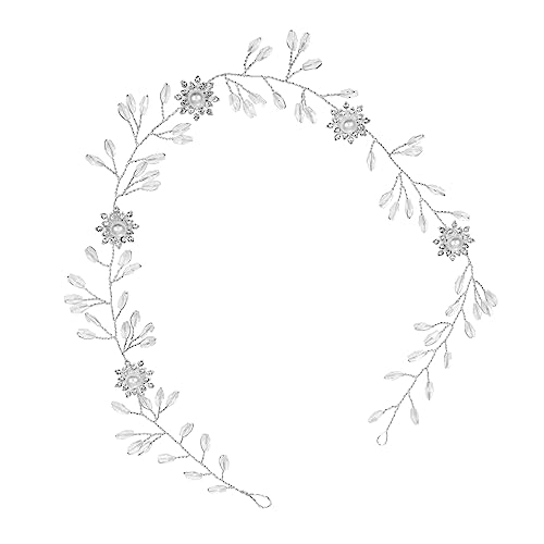 FOMIYES Strass-krone Aus Legierung Stirnband Für Braut Haarschmuck-krone Tiara Aus Kopfschmuck Mit Strass Für Hochzeit von FOMIYES