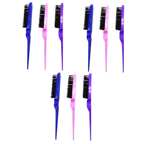 FOMIYES Styling-Haarbürste 9 Stk Kamm für lockiges Haar Orangefarbene Jubelschleife Reisetasche drei Haarkamm massieren tragbarer Haarkamm wolle Bürste spitzer Schwanzkamm Lockenkamm FOMIYES Styling-Haarbürste 9 Stk Kamm für lockiges Haar Orangefarbene Jubelschleife Reisetasche drei Haarkamm massieren tragbarer Haarkamm wolle Bürste spitzer Schwanzkamm Lockenkamm von FOMIYES