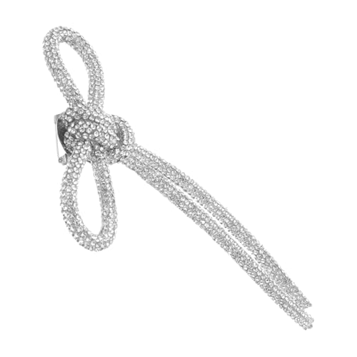 FOMIYES Stylische Rhinestone Schleifen Brosche für Damen Anstecknadel für Kleidung Taschen und Schals Vielseitiges Accessoire für Hochzeiten Partys und Formelle Anlässe von FOMIYES