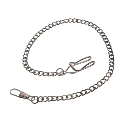 FOMIYES Taschenuhrkette Taschenuhr Requisite Uhrenzubehör Für Herren Taschenuhrteile Taschenuhranhänger Legierung Schwarz von FOMIYES