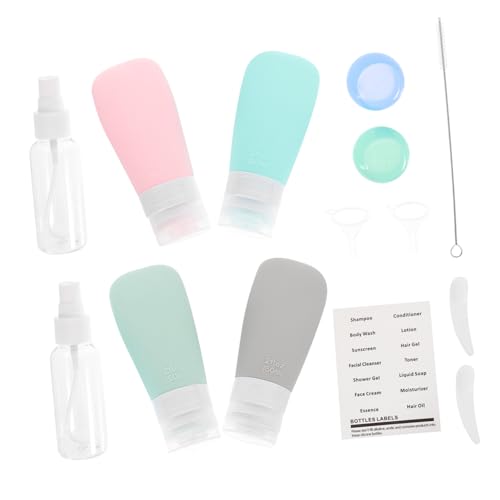 FOMIYES Teiliges Silikon Reise flüssigkeitsbehälter mit Auslaufschutz Leicht Kompakt Wiederverwendbar als Kosmetik organizer für Lotion Parfüm Shampoo und Make up Unterwegs FOMIYES Teiliges Silikon Reise flüssigkeitsbehälter mit Auslaufschutz Leicht Kompakt Wiederverwendbar als Kosmetik organizer für Lotion Parfüm Shampoo und Make up Unterwegs von FOMIYES