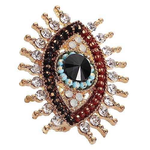 FOMIYES Teufelsauge Brosche Tragbare Anstecknadel für Schal und Stola Elegantes Schmuckstück für Damen als für Freunde und Familie von FOMIYES