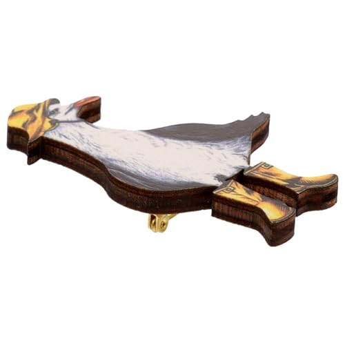 FOMIYES Tier brosche Metallbrosche kleine Vogelbrosche Kleidung Brosche Vogel Brosche Dekorative Stift Rucksackstift Pin-Ästhetik Anzugbrosche dekorative Anstecknadel süße nadel hölzern von FOMIYES