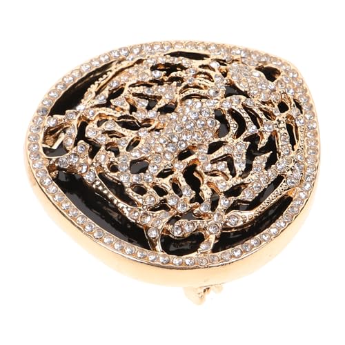 FOMIYES Tigerkopf Brosche mit Funkelnden Strasssteinen Anstecknadel für Anzüge Pullover und Taschen Hochwertiges Kleidungszubehör Vielseitig für Alltag und Festtage Geeignet von FOMIYES