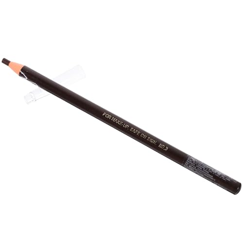 FOMIYES Tragbare Augenbrauenstifte Wimperntusche Fixierspray Eyeliner Augenbrauenstift Make-up-pinselhalter Augenbrauen-set Make-up-zubehör Wasserdicht Konturstift Machen Dark Brown von FOMIYES