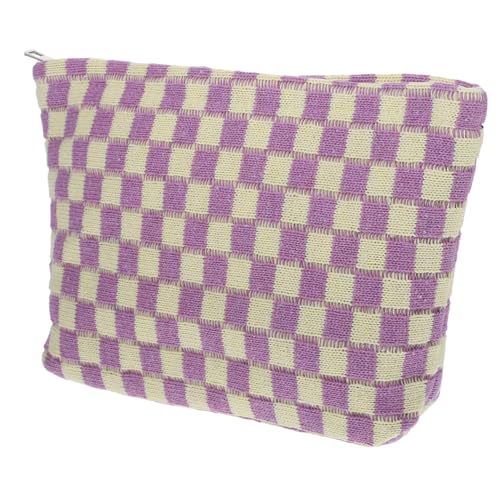 FOMIYES Make-up-Tasche Mit Reißverschluss Schminktasche Für Damen Reise-Kosmetiktasche Aufbewahrungstasche Für Kosmetika Schreibwaren Handys Münzen Schlüsseln Und Andere Kleinigkeiten von FOMIYES