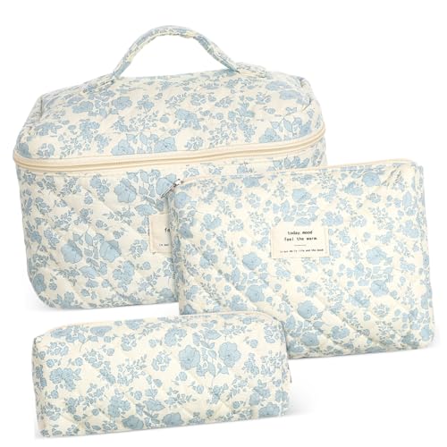 FOMIYES Schminktasche Reise-kulturtaschen Kulturtaschen Für Damen Hautpflegetaschen Kosmetiktaschen Mit Reißverschluss Baumwolle Taschen Make-up Beutel von FOMIYES