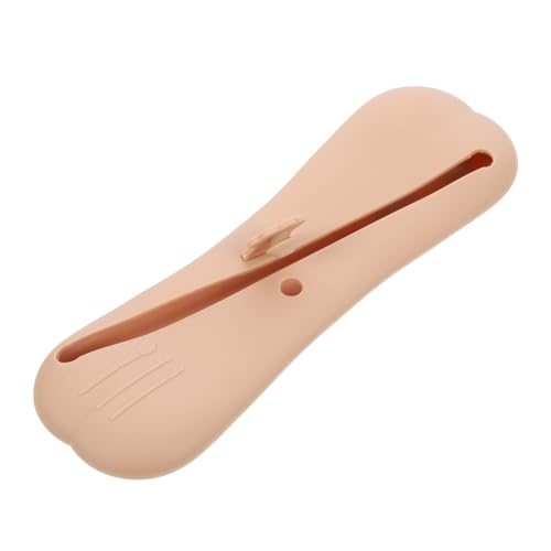 FOMIYES Tragbarer Silikon Make up Pinselhalter Kosmetiktasche Leicht und Kompakt für Reisen Langlebiger Organizer für Pinsel und Kleine Accessoires Praktische Schminktasche für Unterwegs von FOMIYES