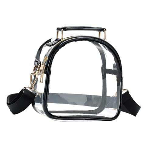 FOMIYES Transparente Crossbody Bag Damen Tpu Material Wasserabweisend Vielseitig als Umhängetasche Einzelschultertasche oder Handtasche für Alltag Shopping und Party Geeignet von FOMIYES