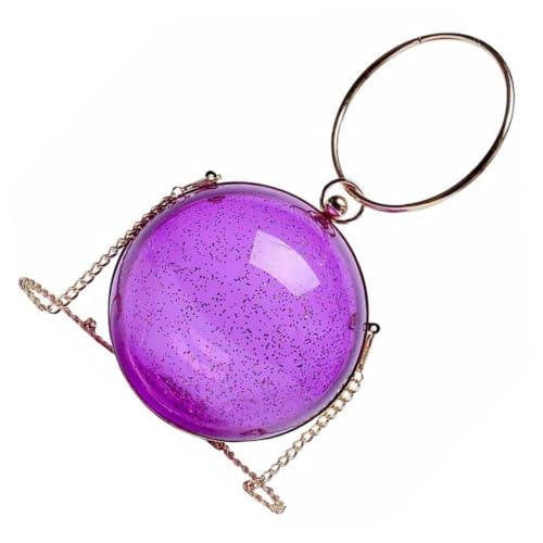 FOMIYES Transparente Messenger Bag Kuriertasche Für Damen Make-up-tasche Mit Spiegel Und Stiften Organizer All-match-handtasche Für Party Und Alltag von FOMIYES