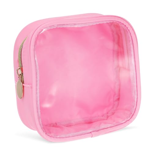 FOMIYES Transparente Mini-Kosmetiktasche Mit Reißverschluss Reise-Make-up-Organizer Kleine Aufbewahrungstasche Für Toilettenartikel Tragbare Schminktasche Für Damen von FOMIYES