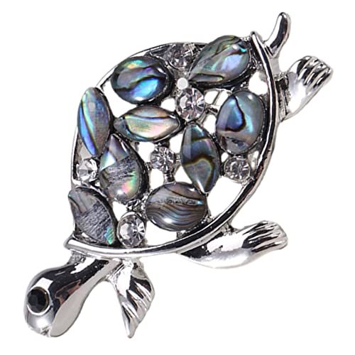 FOMIYES Turtel Brosche Metall für Damen Eleganter Anstecker für Kleidung Schals Hüte für Besondere Anlässe oder Hochwertige Verarbeitung Langlebig von FOMIYES
