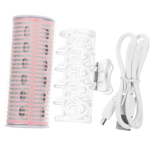 FOMIYES USB Ladebarer Automatischer Bang Lockenwickler Leichter Heizlockenstab für Schonendes Styling Geeignet für Haartypen Tragbares Haarstyling Tool für Frauen von FOMIYES