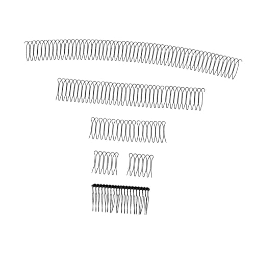 FOMIYES Unsichtbarer U förmiger Haarkamm Haar finishing Fixierer Dehnbar Rutschfest Haarnadeln Haarspangen für Strähnen und Haaransatz Halter Alltags Festtagsfrisuren Damen von FOMIYES