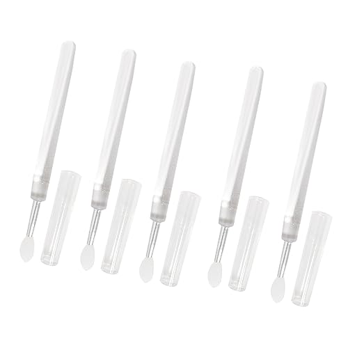 FOMIYES Unverzichtbares Make-up-pinsel-set 5-teiliges Lidschatten-alicators-lippen-make-up-pinsel-silikon-beauty-tools von FOMIYES