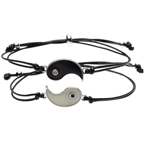 FOMIYES Armband Mit Symbol Für Harmonie Glow in The Dark Armbänder Paararmbänder Passende Armbänder Für Freundschaftsarmbänder Bettelarmbänder Für Frauen Und Männer von FOMIYES