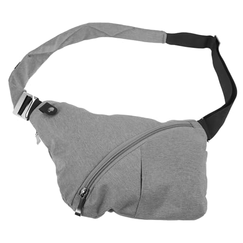 FOMIYES Verstellbare Herren Brusttasche Crossbody Bag aus Robustem Material Diebstahlsichere Umhängetasche für Outdoor Sport und Reisen mit Komfortablem Sitz und Leicht Zugänglichen von FOMIYES