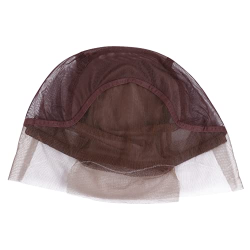 FOMIYES Verstellbare Mesh Perückenkappe für Damen Lace Front Atmungsaktiv Elastisch zur Herstellung von Perücken von FOMIYES