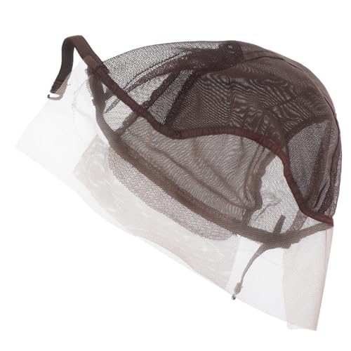 FOMIYES Perückenkappe Aus Spitze Für Damen Mit Verstellbarem Riemen Elastisches Haarnetz Zur Perückenherstellung Aus Stoff Gefertigt Für Glattes Haar Und Cosplay-zubehör von FOMIYES