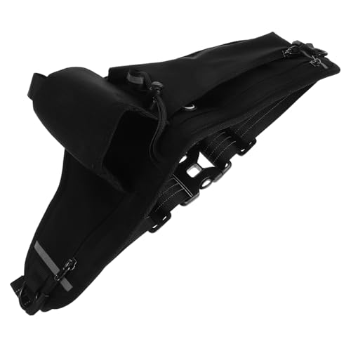 FOMIYES Verstellbarer Leichter Laufgürtel mit Wasserflaschenhalter Verstellbarer Sport-taillengurt für Damen und Herren für Marathon Wandern Fitness und Outdoor-aktivitäten von FOMIYES