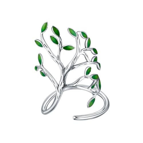 FOMIYES Verstellbarer Offener Damenring mit Design Leichter Schmuck für Frauen Eleganter Kreativer Fingerring Rostfrei Langlebig Modisches für Alltag und Feier von FOMIYES