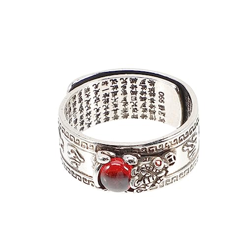FOMIYES Verstellbare Ringe Mit Amulett Retro Öffnungsringe Für Männer Und Frauen Mutige Schmuckringe Zum Tragen Sorgfältig Verarbeitet von FOMIYES