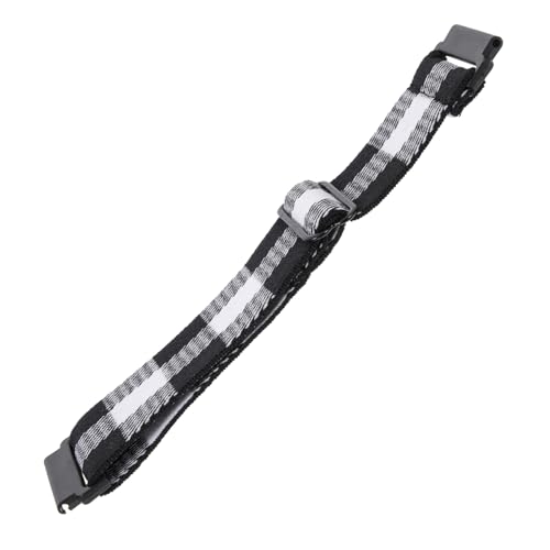 FOMIYES Verstellbares Nylon Uhrenarmband Hochwertiges Elastisches Ersatzband Kompatibel mit Stilvolles Atmungsaktives Design für Herren Damen von FOMIYES