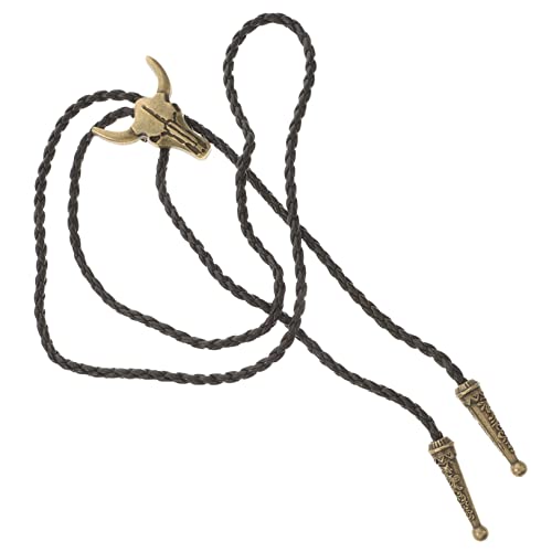 FOMIYES Vintage Bolo Halskette Verstellbar für Männer Retro Bolo Tie für Partys Fashion Shows Einzigartiges Accessoire Stilvollem Design FOMIYES Vintage Bolo Halskette Verstellbar für Männer Retro Bolo Tie für Partys Fashion Shows Einzigartiges Accessoire Stilvollem Design von FOMIYES