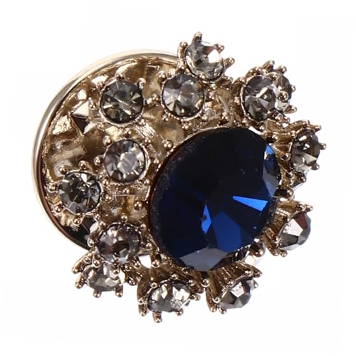 FOMIYES Vintage Brosche Modische Anstecknadel mit Strassbesetztem Design Stilvolle Kleidung Dekoration für Damen und Herren Hochwertiges Accessoire für Mantel Hemd und Blazer Auffälliges von FOMIYES