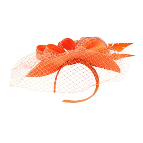 FOMIYES Vintage Fascinator Stirnband mit Mesh Design für Damen Komfortabel und Leicht Tragbar für Cocktail Hochzeits und Teepartys Verleiht Jugendliche Ausstrahlung und Vielseitige von FOMIYES