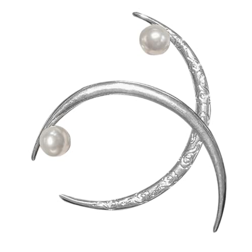 FOMIYES Vintage Halbmond Haarnadeln Haarstab Haarschmuck Damen Mädchen Elegant Mondförmige Haarnadeln Retro Haarforke für Alltag und Fest von FOMIYES